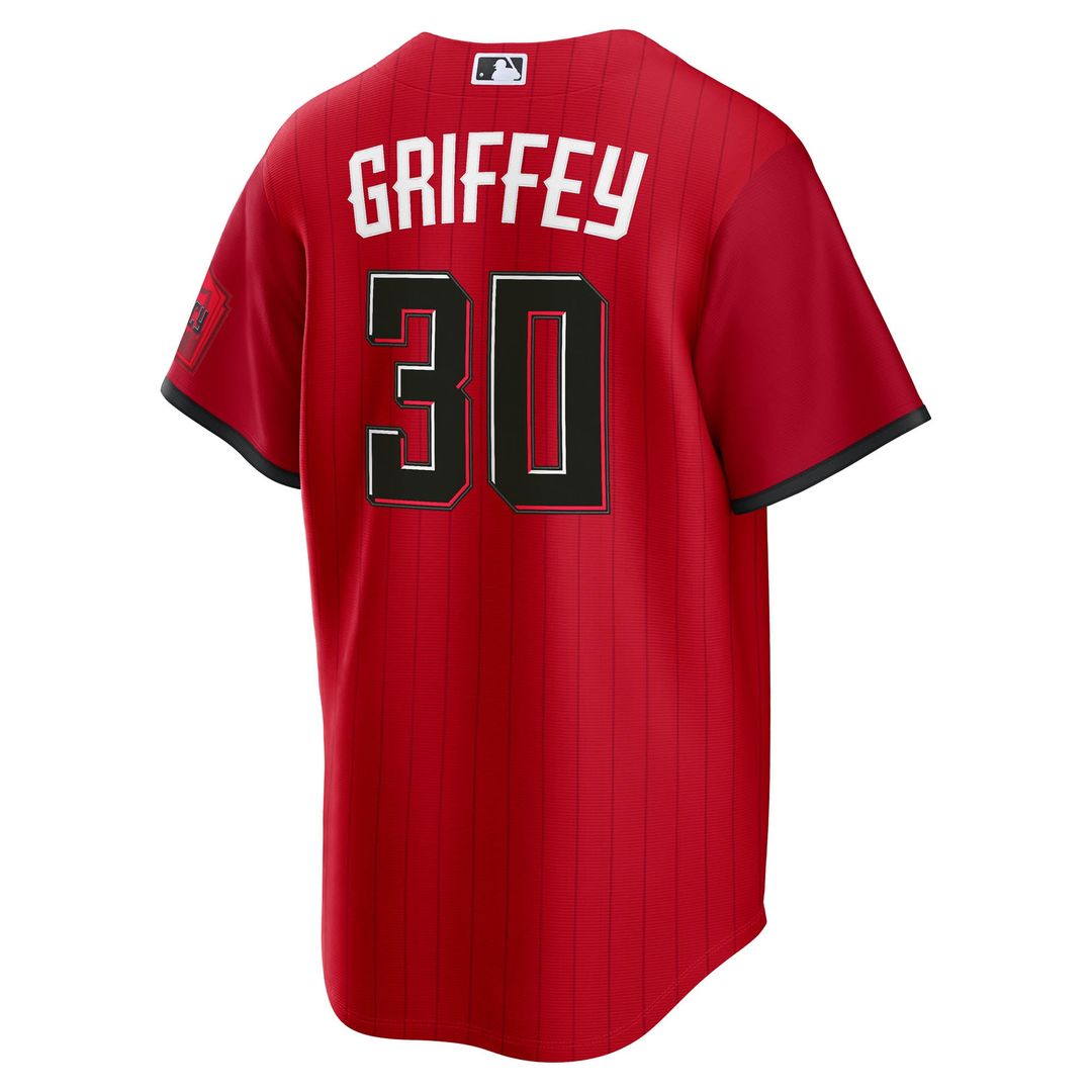 Ken Griffey Jr. Cincinnati Reds Nike 2026 City Connect Stadium Jersey - Red | MLB Fan Gear