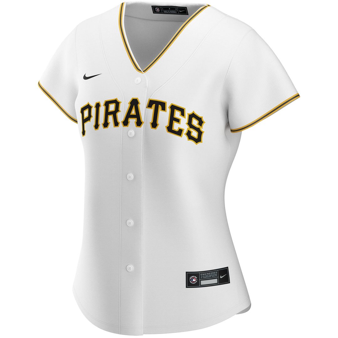 Pittsburgh Pirates Nike Women's Home Replica Custom Jersey - White | MLB Fan Gear