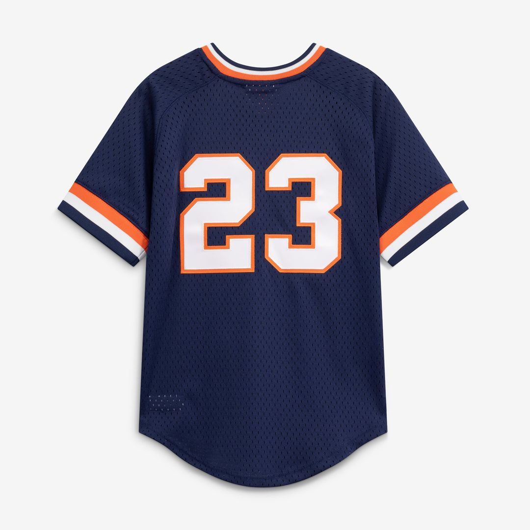 Kirk Gibson Detroit Tigers Mitchell & Ness Youth Cooperstown Collection Mesh Batting Practice Jersey - Navy | MLB Fan Gear