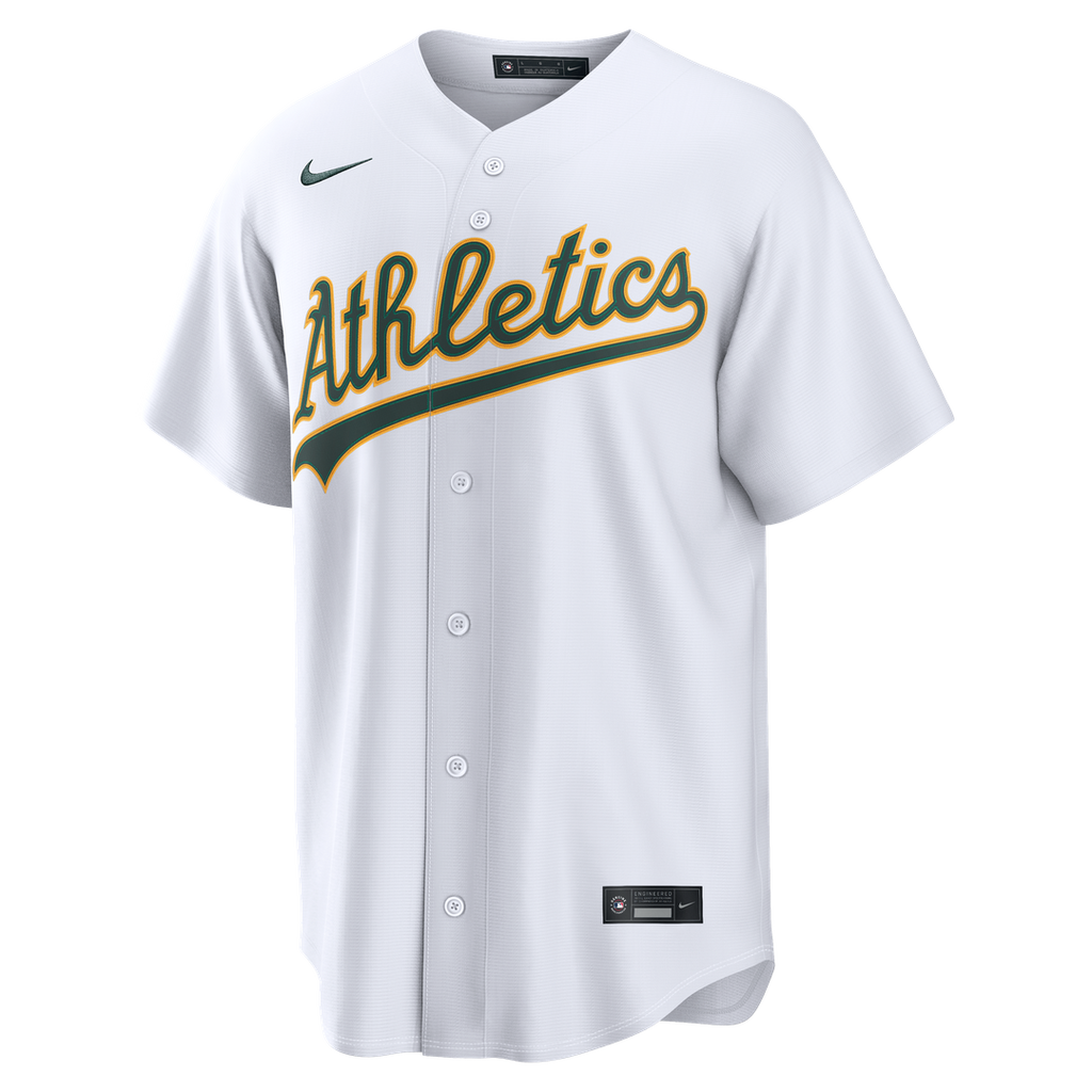 Henry Bolte Athletics Nike Home Replica Jersey - White | MLB Fan Gear