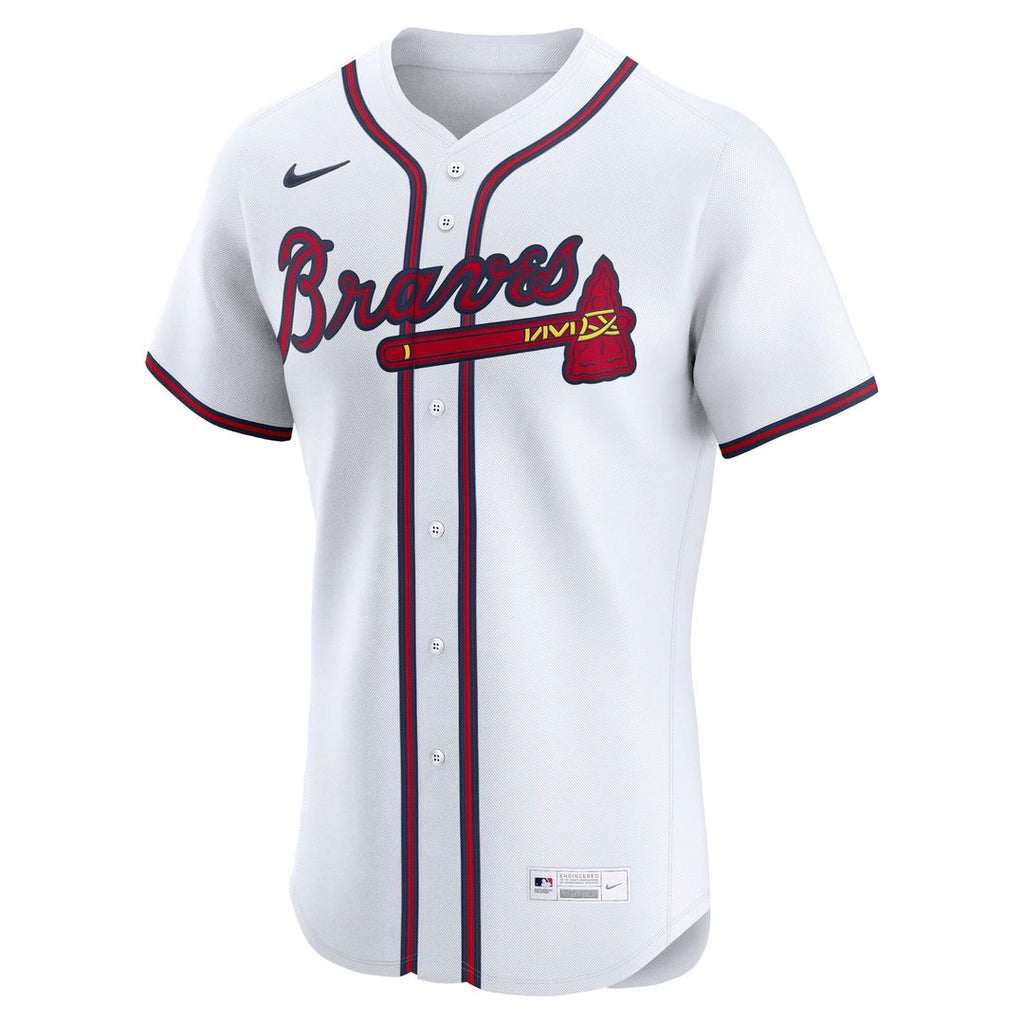 Atlanta Braves Nike Home Elite Jersey - White | MLB Fan Gear