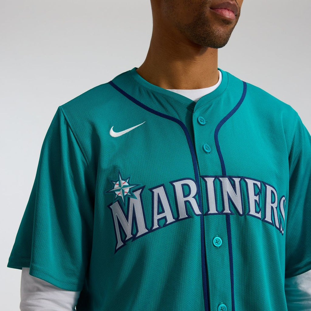 Cal Raleigh Seattle Mariners Nike Alternate Limited Jersey - Teal | MLB Fan Gear