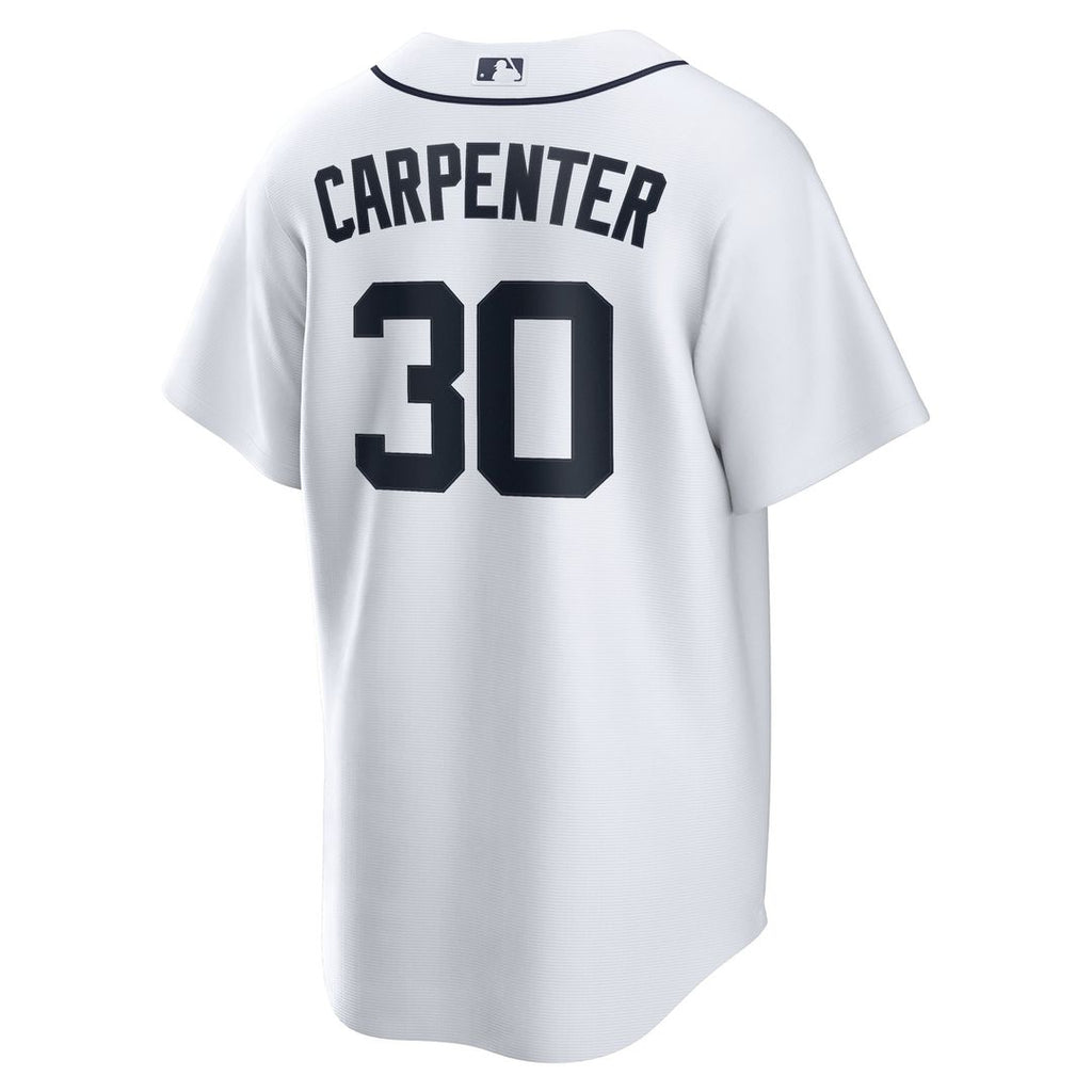 Kerry Carpenter Detroit Tigers Nike Home Replica Jersey - White | MLB Fan Gear