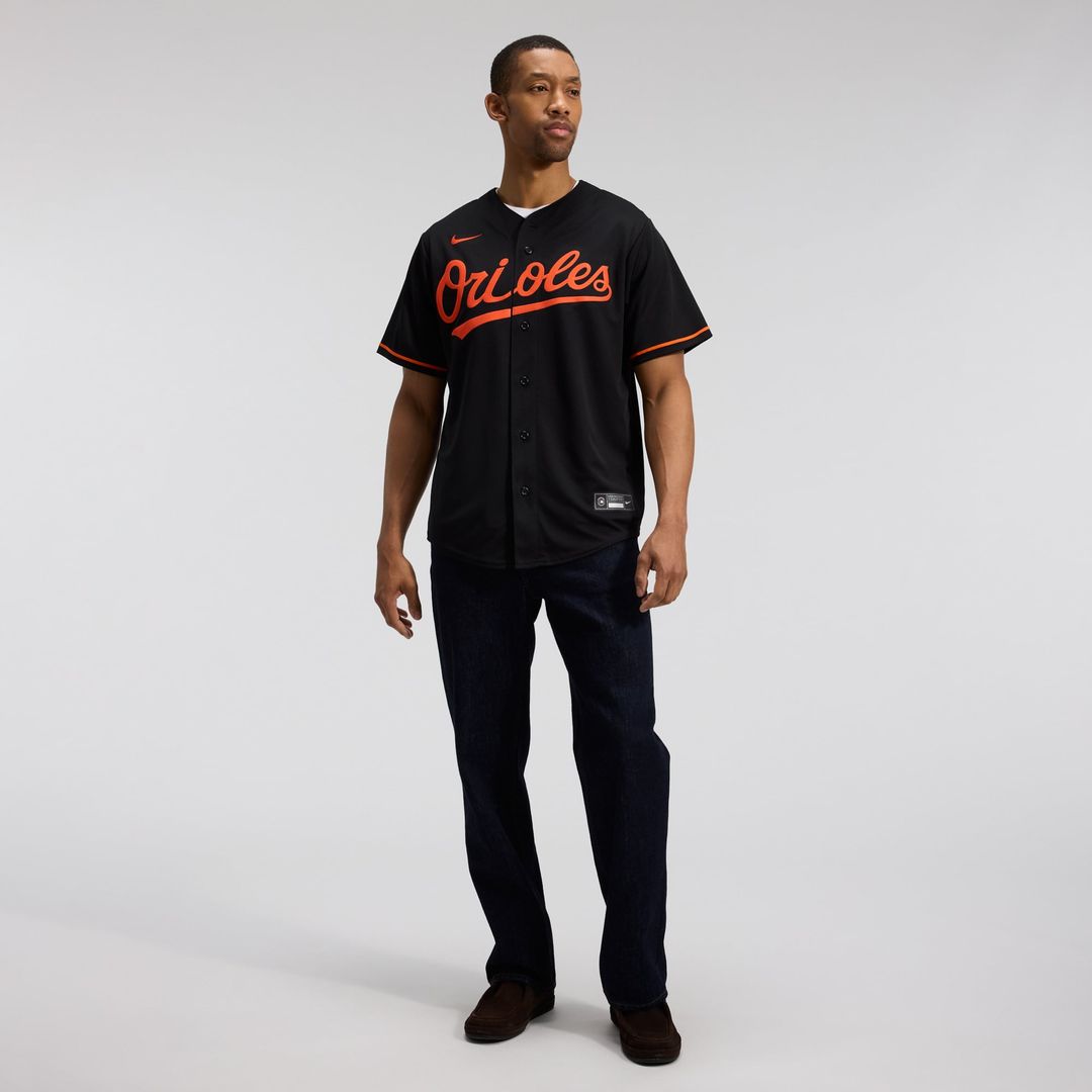 Baltimore Orioles Nike Alternate Replica Team Jersey - Black | MLB Fan Gear