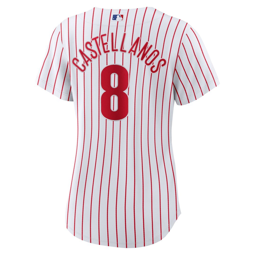 Nick Castellanos Philadelphia Phillies Nike Women's Home Replica Player Jersey - White | MLB Fan Gear