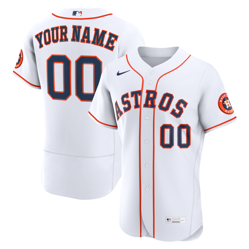 Houston Astros Nike Home Authentic Custom Jersey - White | MLB Fan Gear