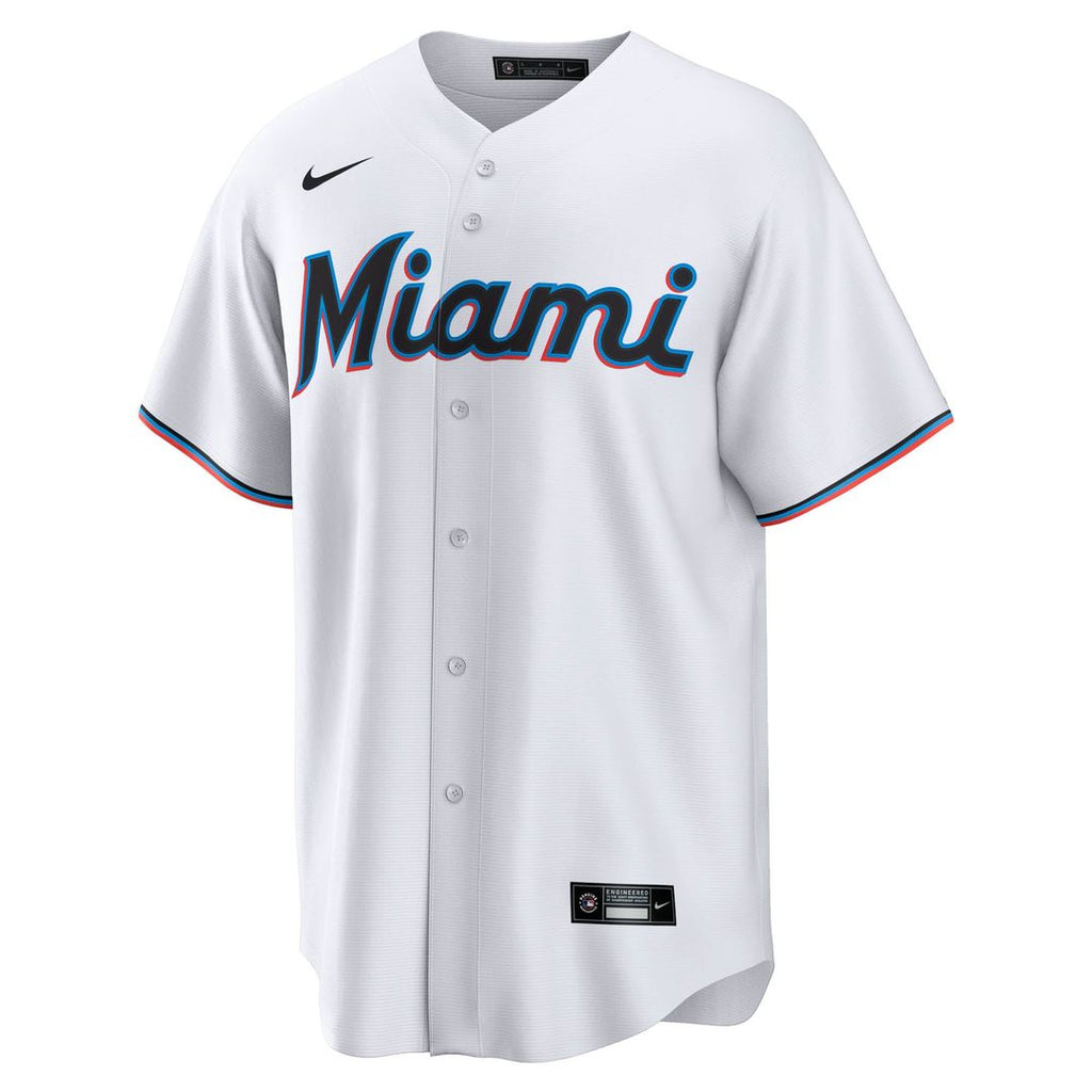 Graham Pauley Miami Marlins Nike Home Replica Jersey - White | MLB Fan Gear