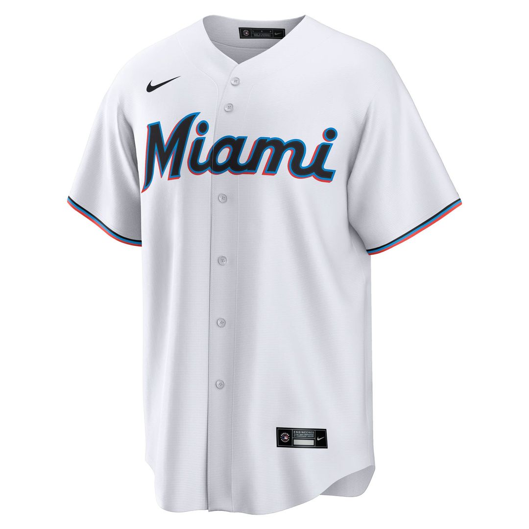Graham Pauley Miami Marlins Nike Home Replica Jersey - White | MLB Fan Gear