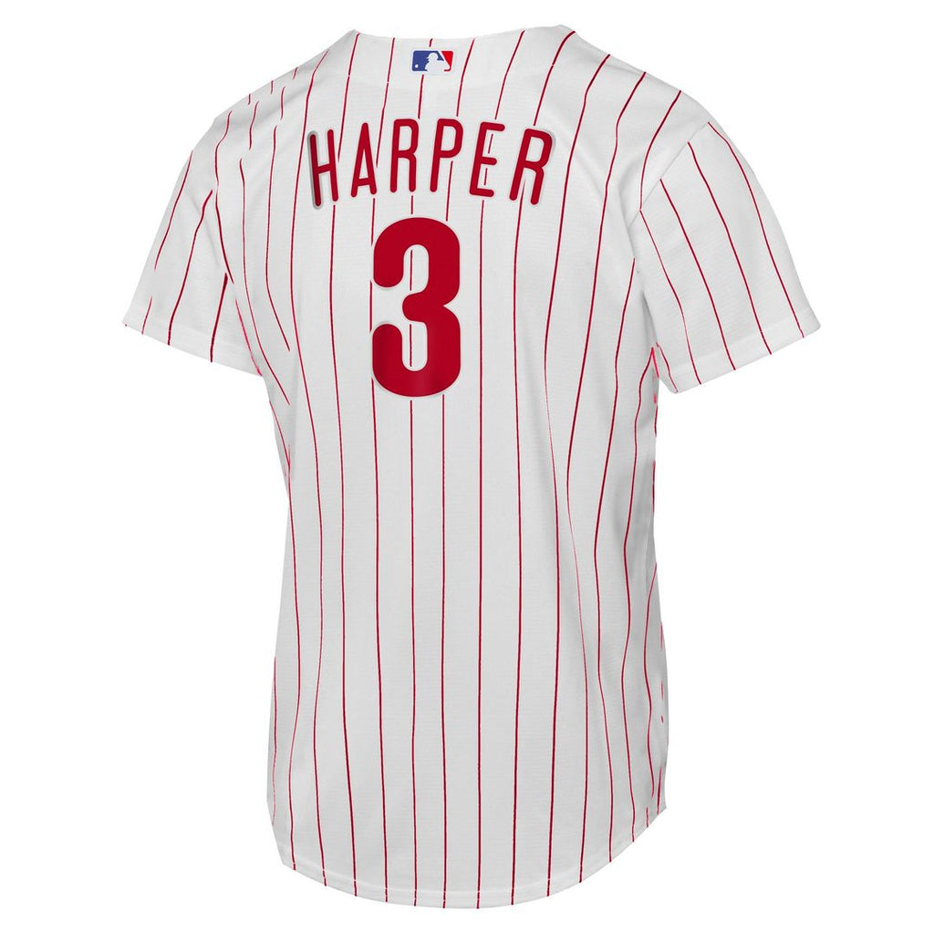 Bryce Harper Philadelphia Phillies Nike Youth Home Replica Player Jersey - White | MLB Fan Gear