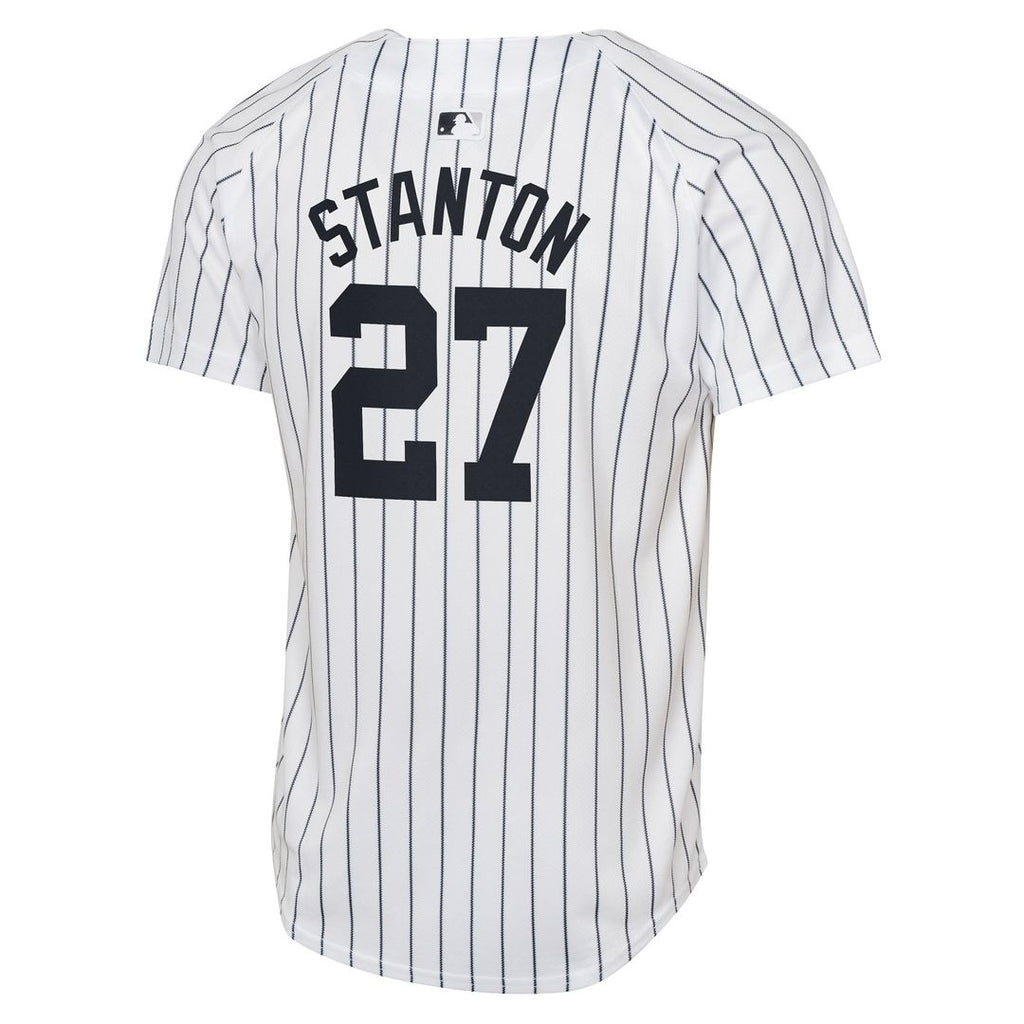 Giancarlo Stanton New York Yankees Nike Youth Home Limited Player Jersey - White | MLB Fan Gear