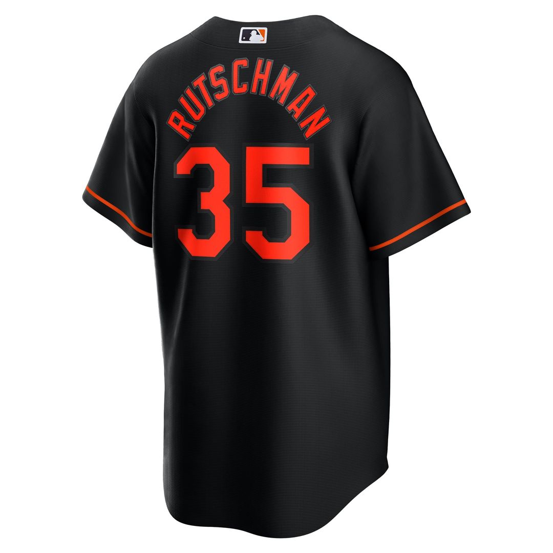 Adley Rutschman Baltimore Orioles Nike Alternate Replica Player Jersey - Black | MLB Fan Gear