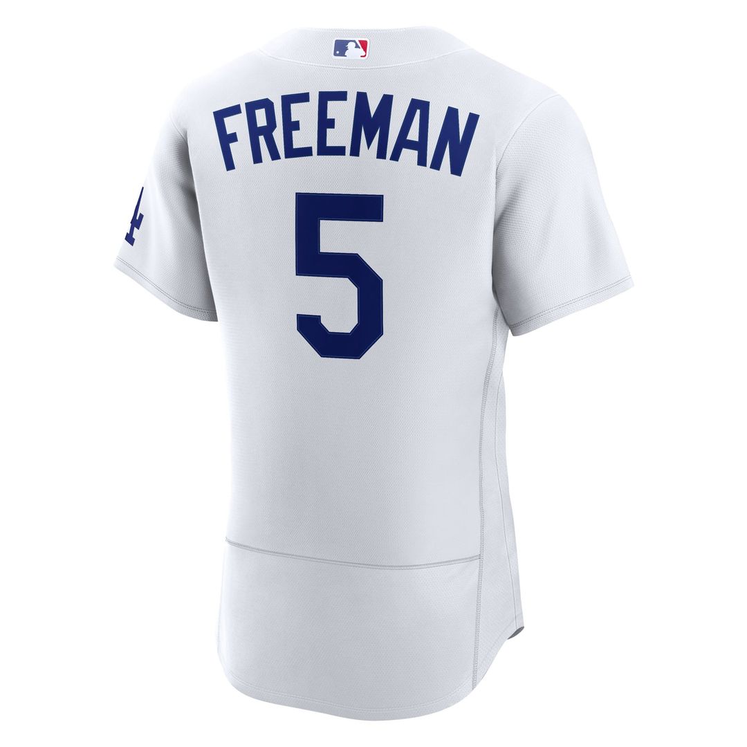 Freddie Freeman Los Angeles Dodgers Nike Home Authentic Jersey - White | MLB Fan Gear