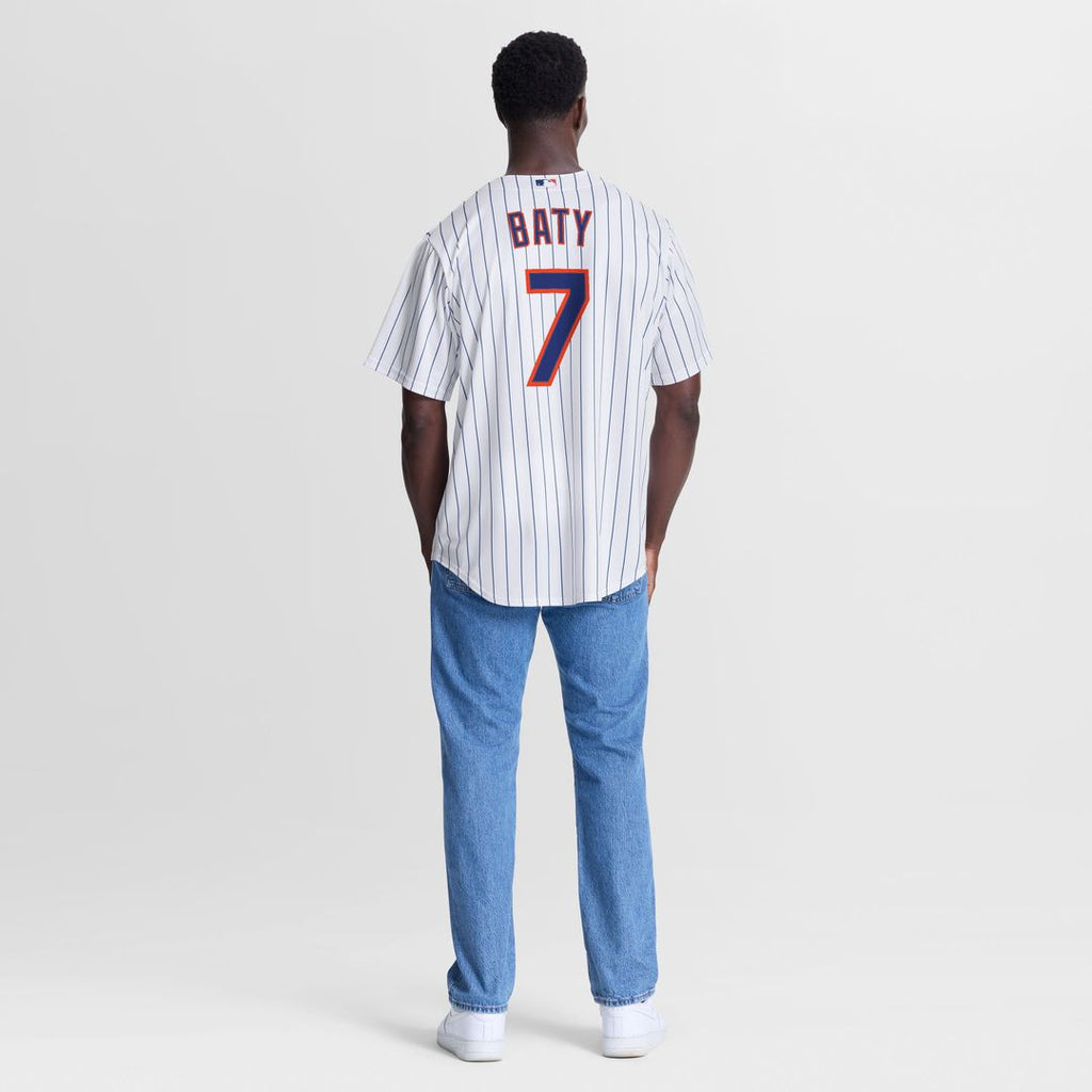Brett Baty New York Mets Nike Home Replica Jersey - White | MLB Fan Gear