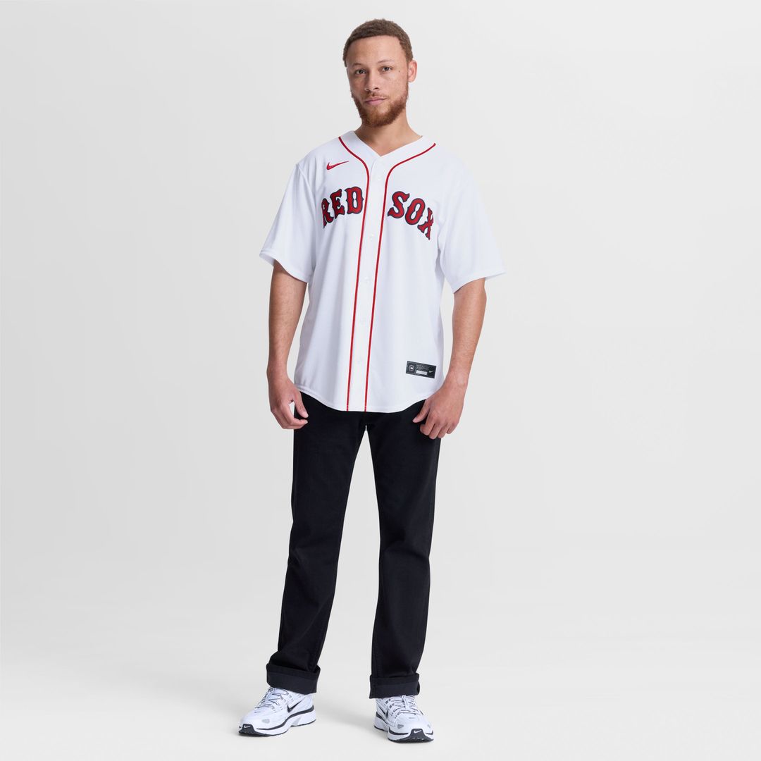Wilyer Abreu Boston Red Sox Nike Home Replica Jersey - White | MLB Fan Gear