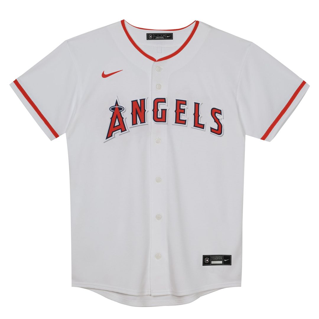 Mike Trout Los Angeles Angels Nike Preschool Home Replica Player Jersey - White | MLB Fan Gear