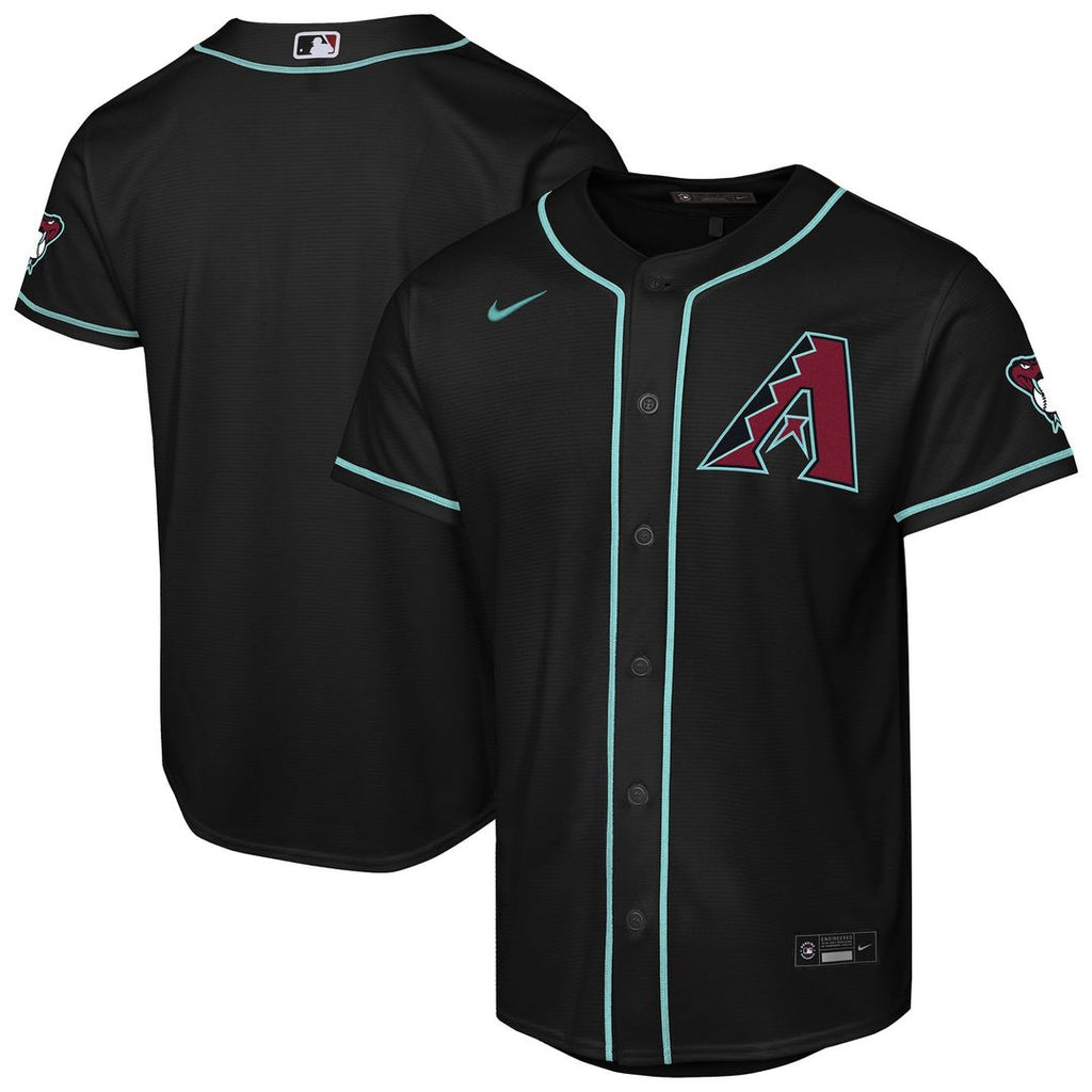Arizona Diamondbacks Nike Youth Alternate Stadium Jersey - Black | MLB Fan Gear