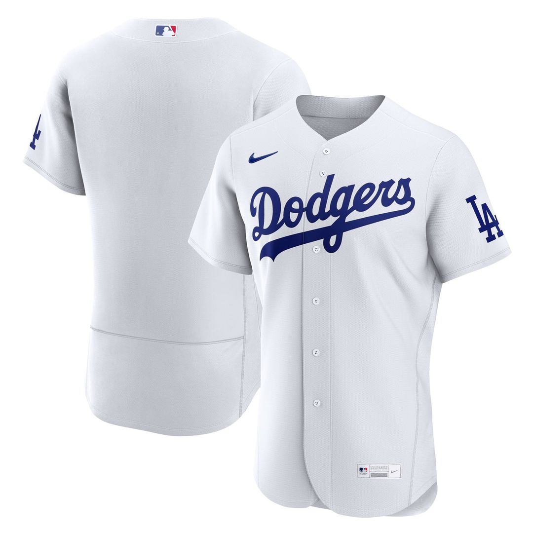 Los Angeles Dodgers Nike Home Authentic Jersey - White | MLB Fan Gear