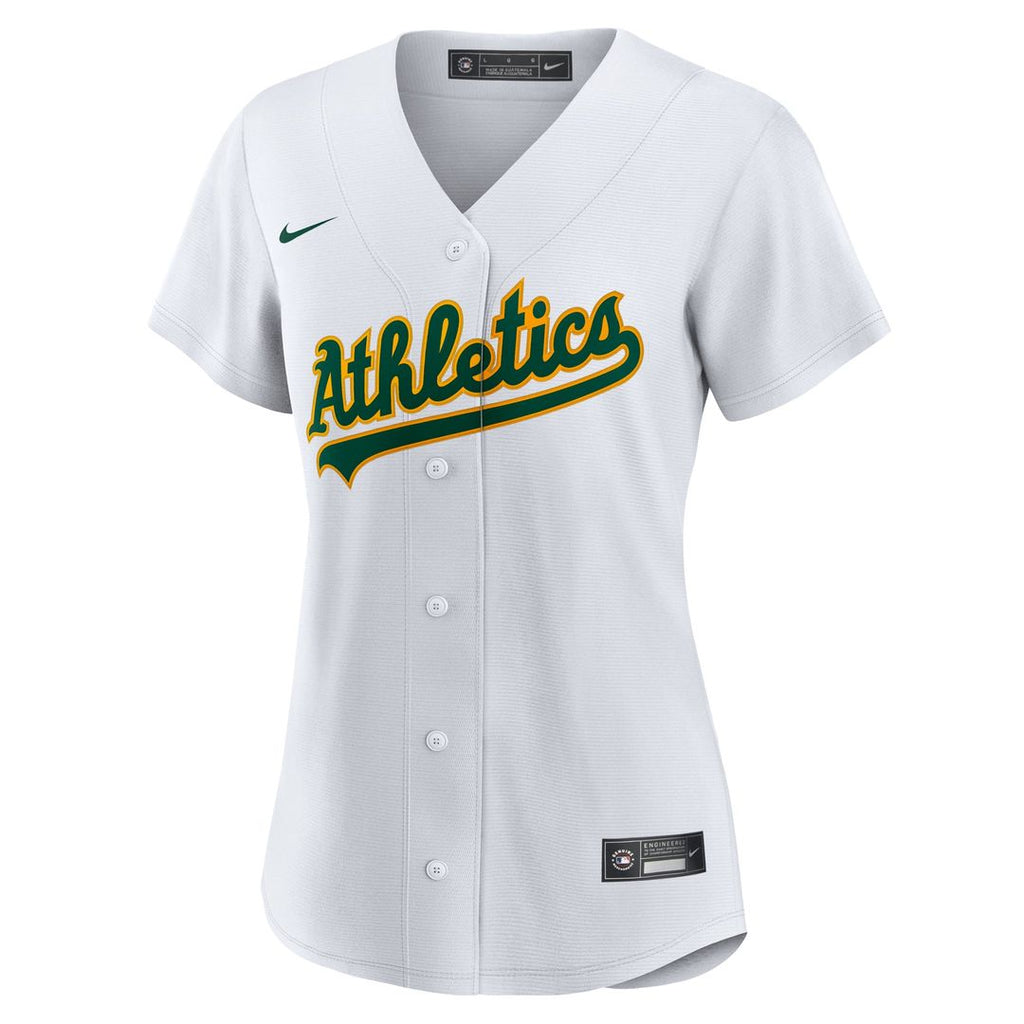 Shea Langeliers Athletics Nike Women's Home Replica Jersey - White | MLB Fan Gear