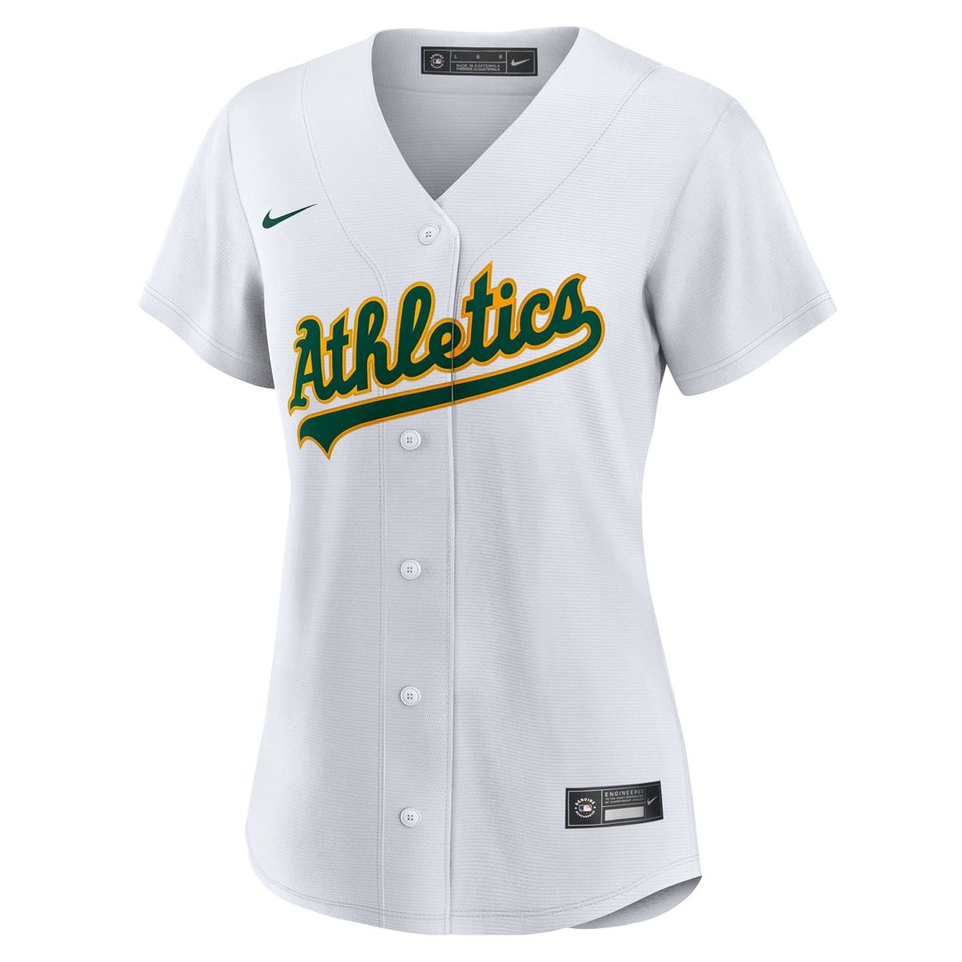 Shea Langeliers Athletics Nike Women's Home Replica Jersey - White | MLB Fan Gear