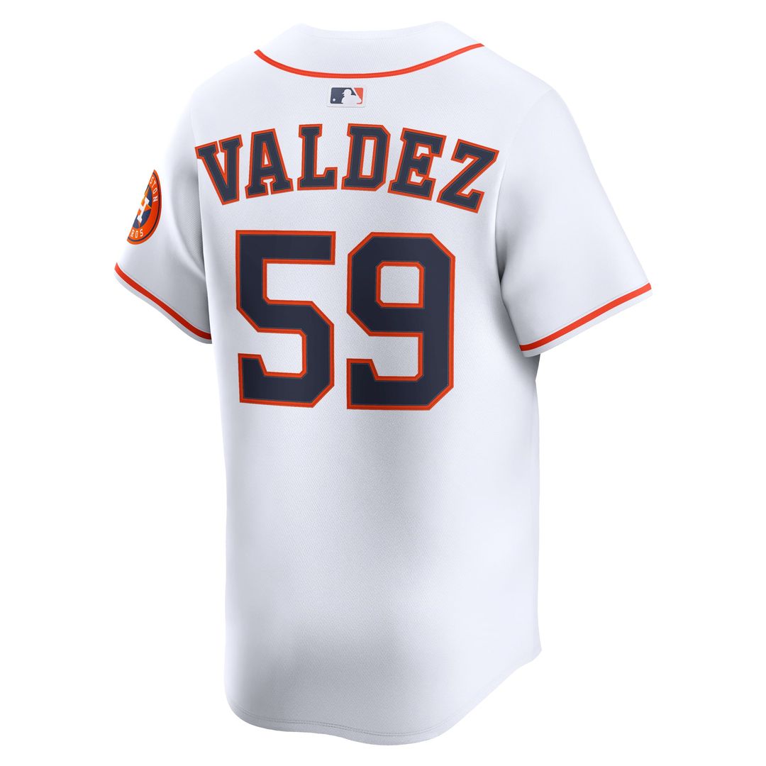 Framber Valdez Houston Astros Nike Home Limited Player Jersey - White | MLB Fan Gear