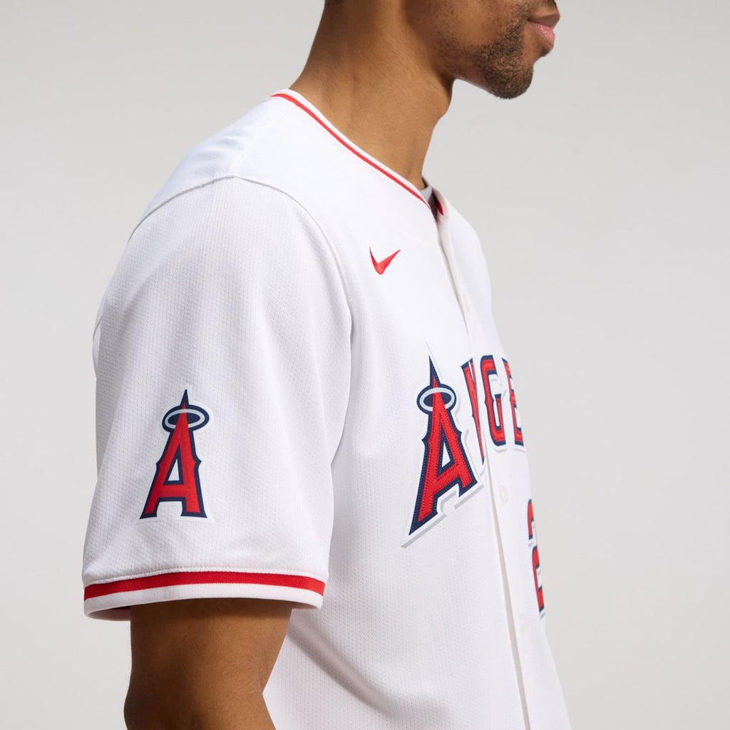 Mike Trout Los Angeles Angels Nike Home Limited Player Jersey - White | MLB Fan Gear
