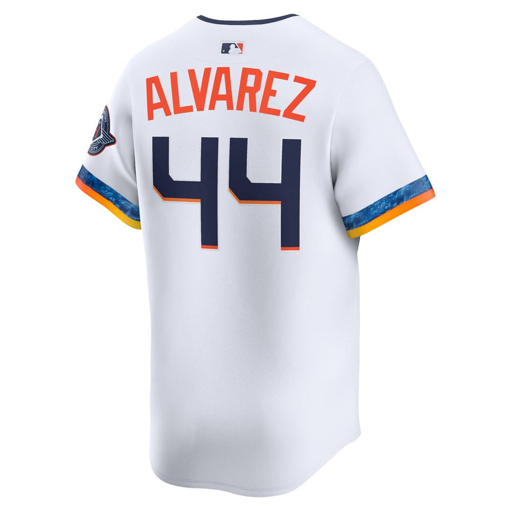 Yordan Alvarez Houston Astros Nike 2025 City Connect Limited Player Jersey - White | MLB Fan Gear