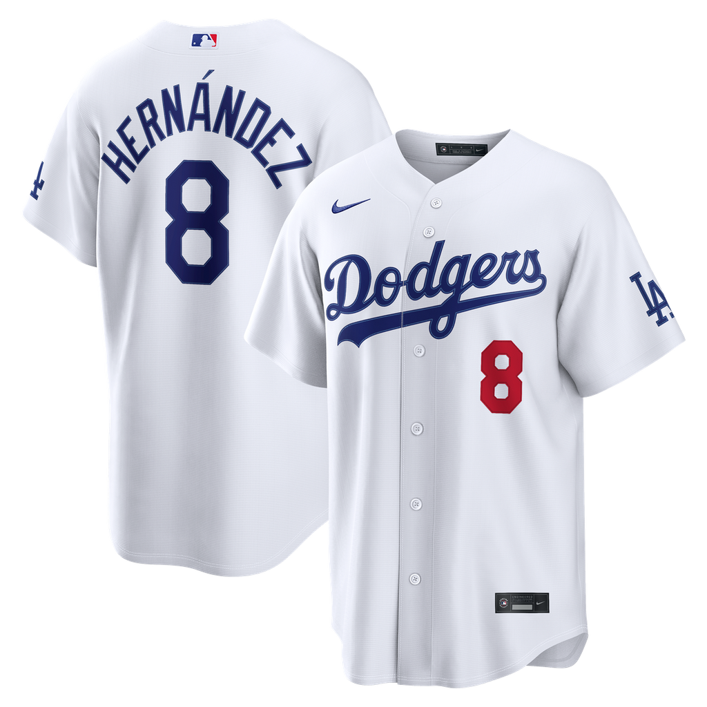 Enrique Hernández Los Angeles Dodgers Nike Home Stadium Jersey - White | MLB Fan Gear