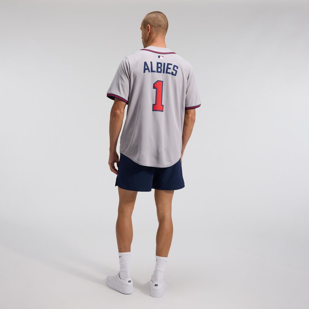 Ozzie Albies Atlanta Braves Nike Road Limited Player Jersey - Gray | MLB Fan Gear