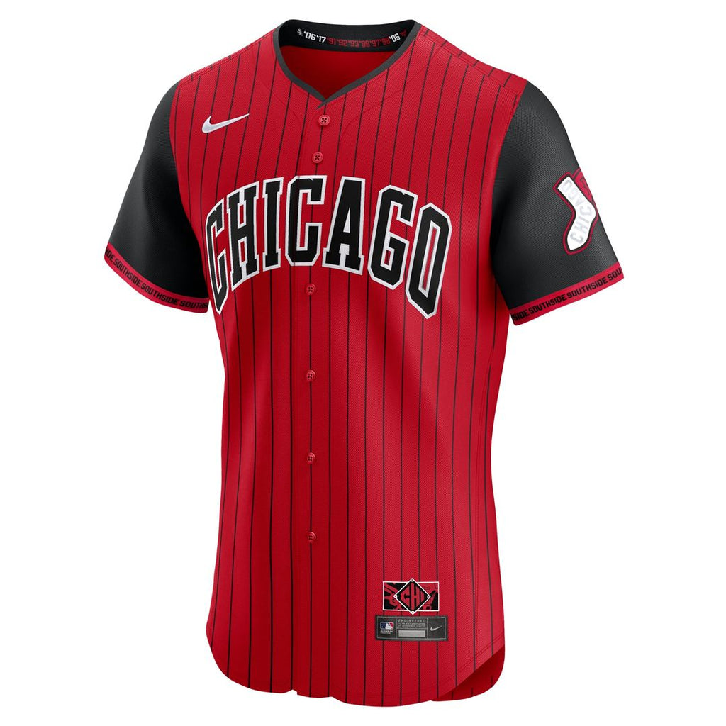 Chicago White Sox Nike 2025 City Connect Elite Jersey - Red/ Black | MLB Fan Gear