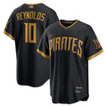 Bryan Reynolds Pittsburgh Pirates Nike 2026 City Connect Stadium Jersey - Black | MLB Fan Gear