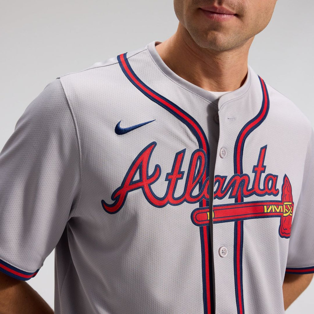 Ozzie Albies Atlanta Braves Nike Road Limited Player Jersey - Gray | MLB Fan Gear