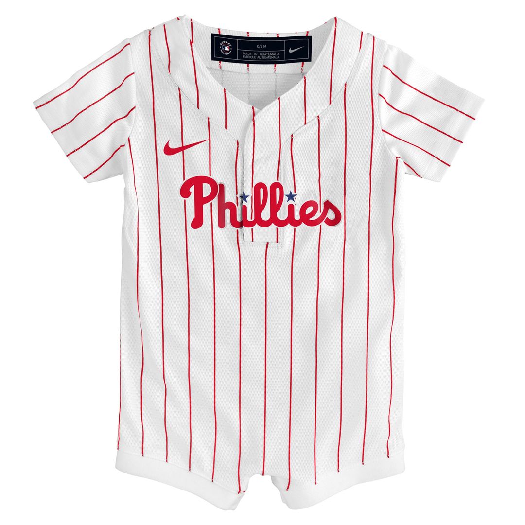 Philadelphia Phillies Nike Newborn Alternate Replica Romper Jersey - Light Blue | MLB Fan Gear