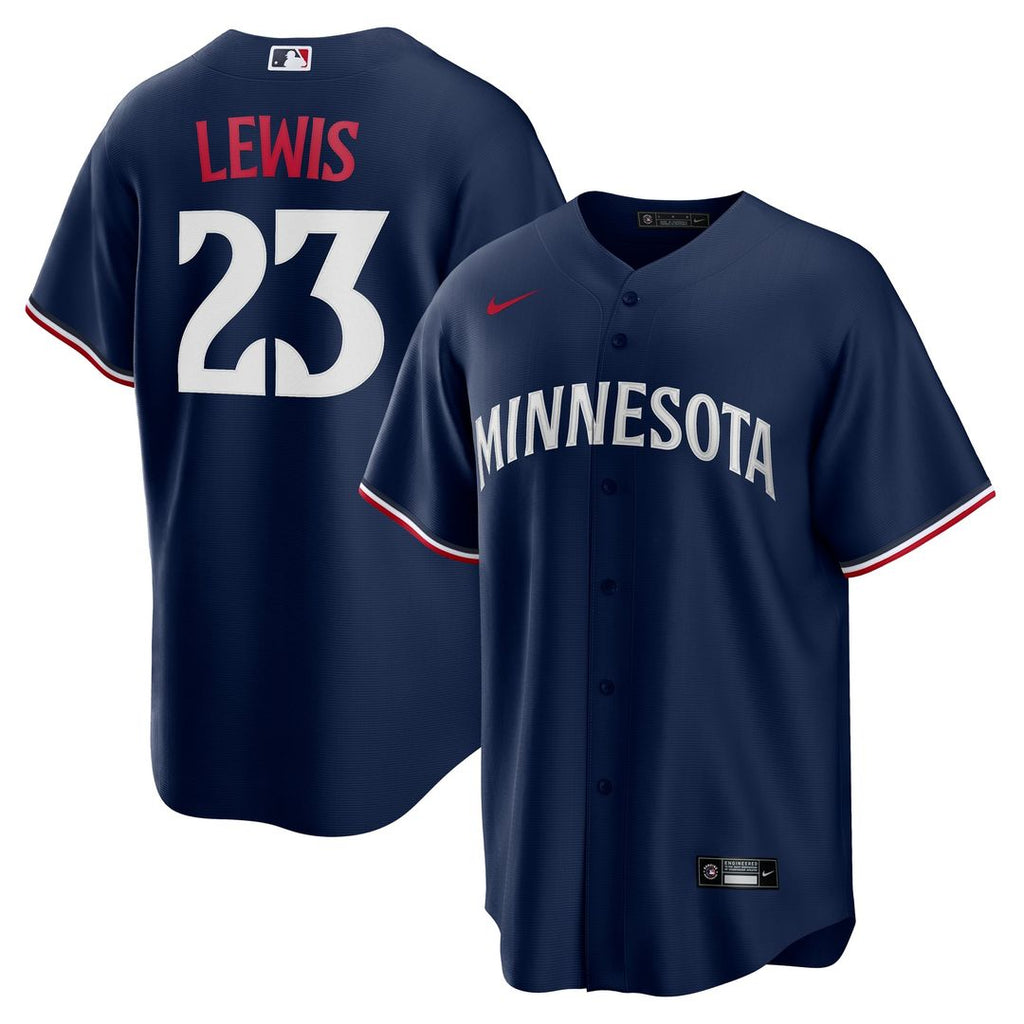 Royce Lewis Minnesota Twins Nike Alternate 2 Replica Jersey - Navy | MLB Fan Gear