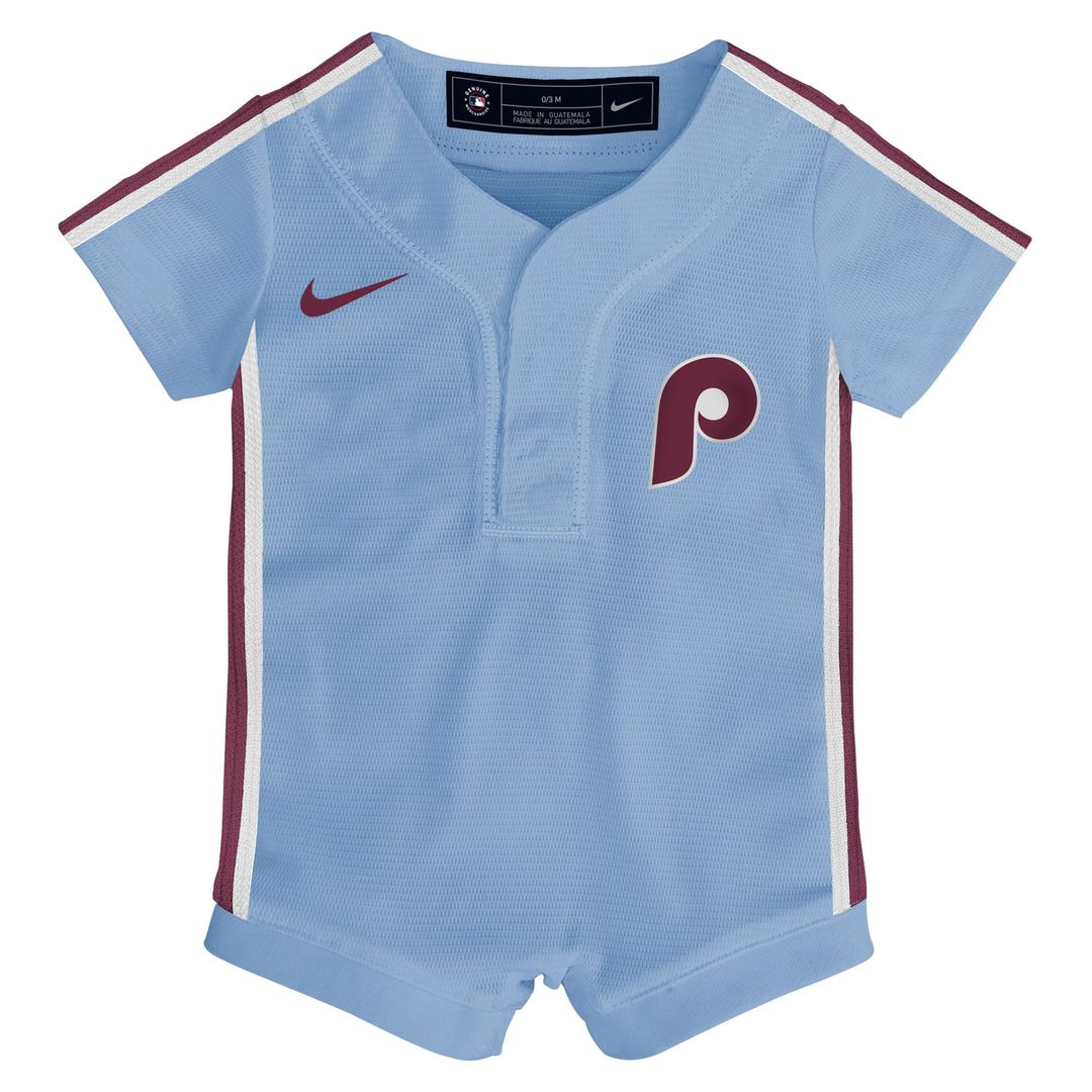 Philadelphia Phillies Nike Newborn Home Replica Romper Jersey - White | MLB Fan Gear