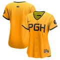 Pittsburgh Pirates Nike Women's City Connect Limited Jersey - Gold | MLB Fan Gear