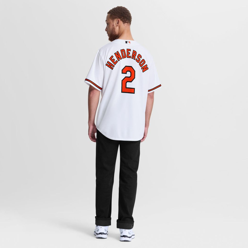 Gunnar Henderson Baltimore Orioles Nike Home Replica Jersey - White | MLB Fan Gear