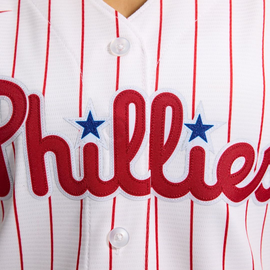 Philadelphia Phillies Nike Women's Home Replica Team Jersey - White | MLB Fan Gear
