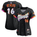 Rafael Devers San Francisco Giants Nike Women's 2025 City Connect Limited Player Jersey - Black | MLB Fan Gear