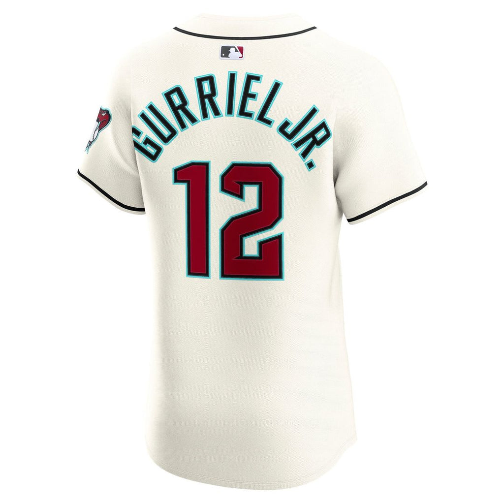 Lourdes Gurriel Jr. Arizona Diamondbacks Nike Home Elite Jersey - Cream | MLB Fan Gear