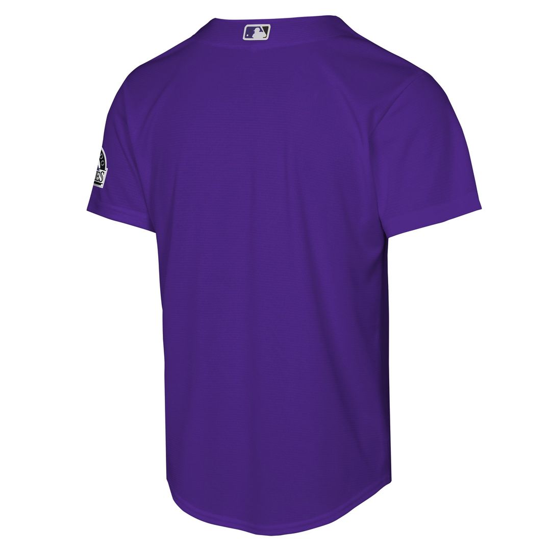 Colorado Rockies Nike Youth Alternate 2 Stadium Jersey - Purple | MLB Fan Gear