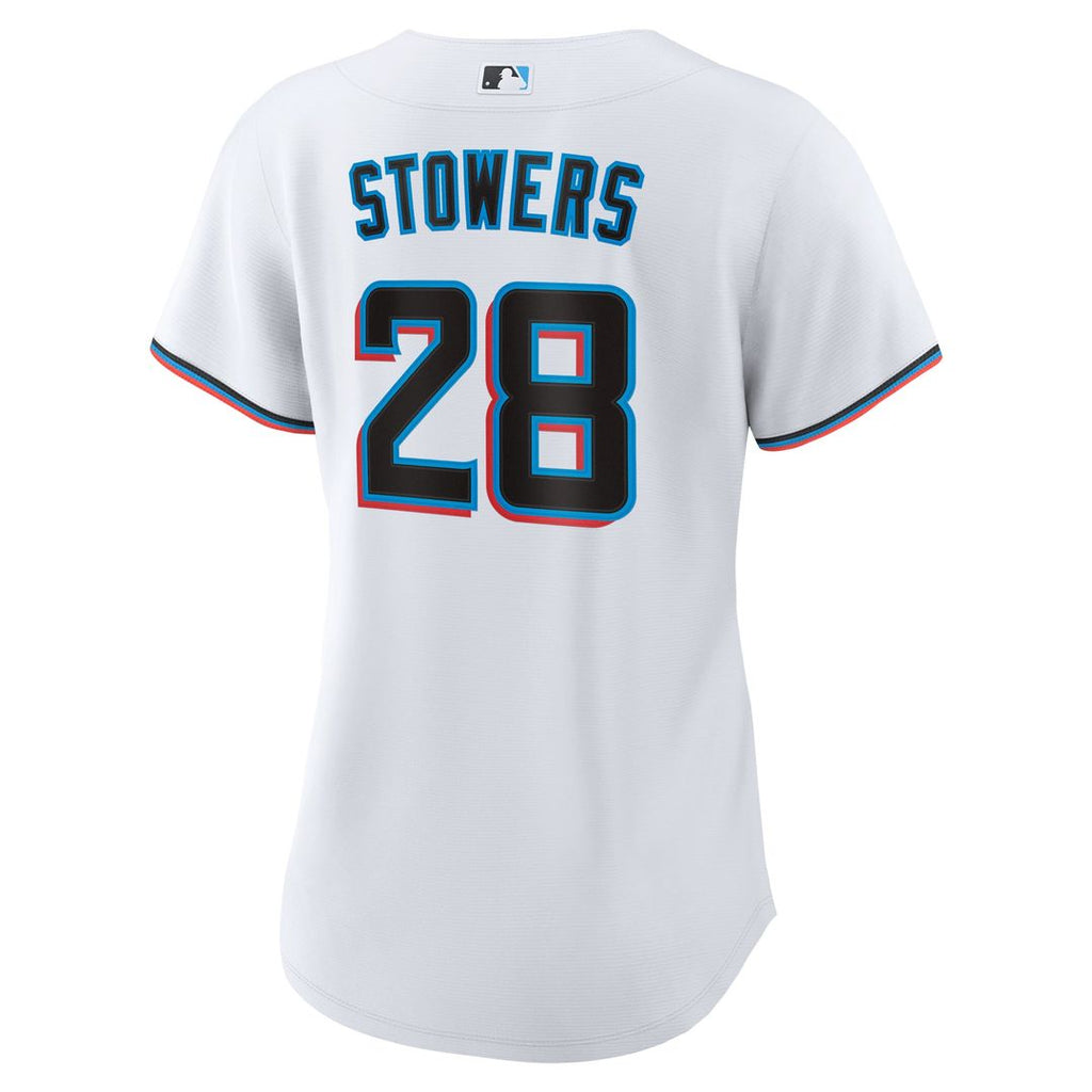 Kyle Stowers Miami Marlins Nike Women's Home Replica Jersey - White | MLB Fan Gear