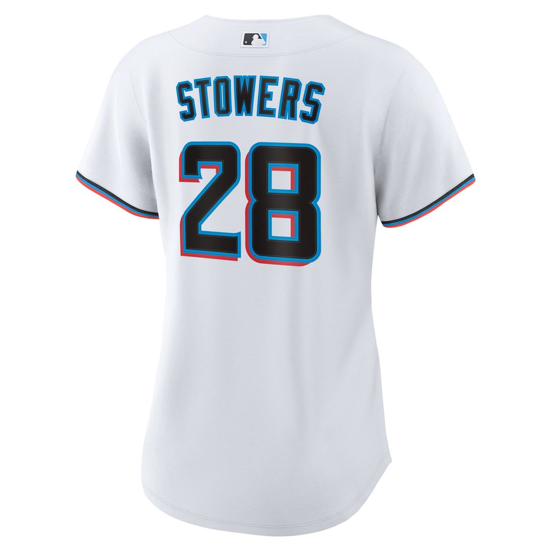 Kyle Stowers Miami Marlins Nike Women's Home Replica Jersey - White | MLB Fan Gear