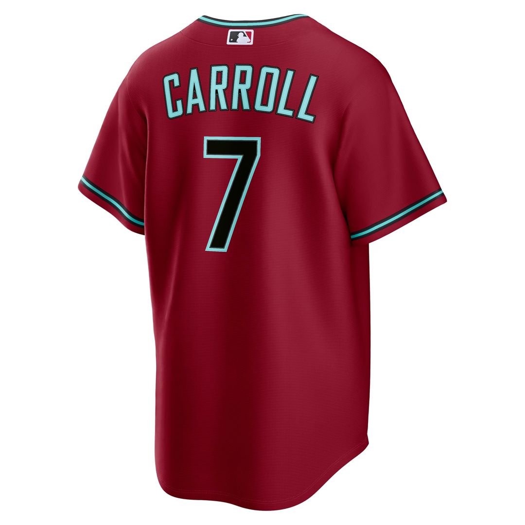 Corbin Carroll Arizona Diamondbacks Nike Alternate Replica Jersey - Black | MLB Fan Gear