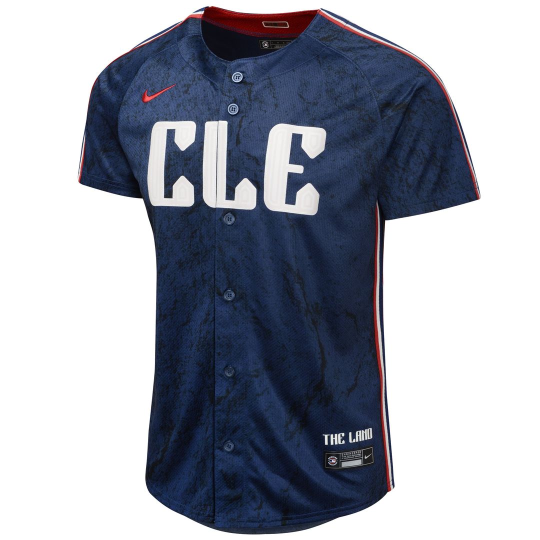 Jose Ramirez Cleveland Guardians Nike Youth 2024 City Connect Limited Jersey - Navy | MLB Fan Gear
