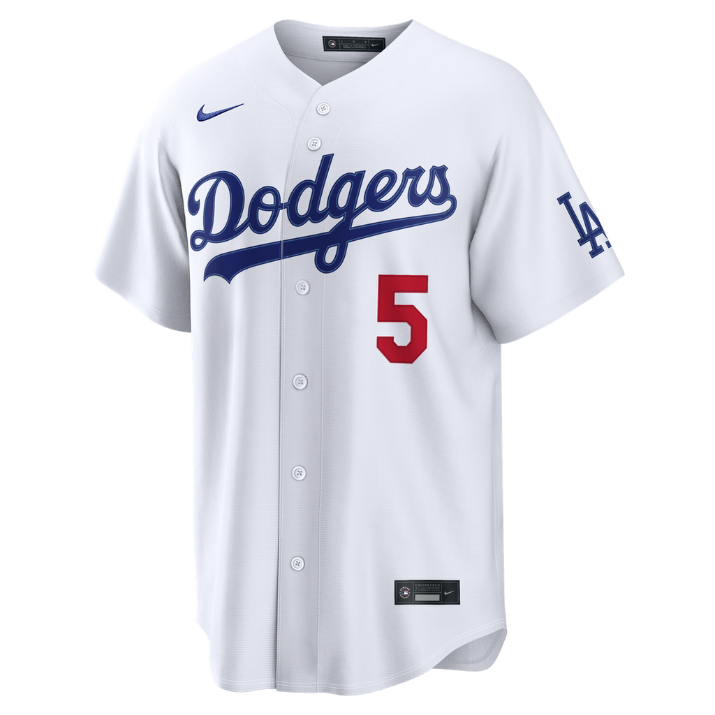 Freddie Freeman Los Angeles Dodgers Nike Home Stadium Jersey - White | MLB Fan Gear