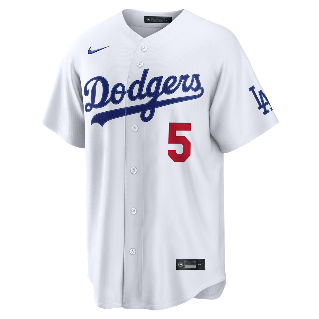 Freddie Freeman Los Angeles Dodgers Nike Home Stadium Jersey - White | MLB Fan Gear