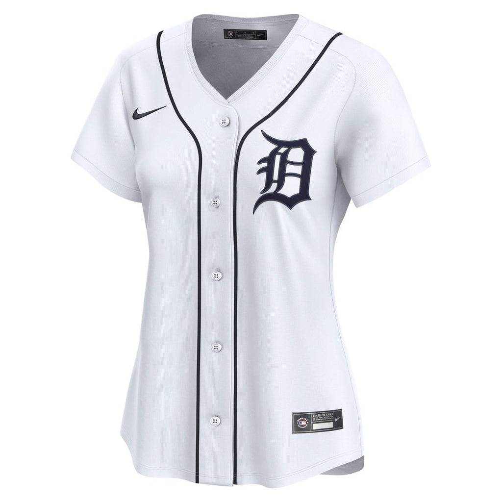 Detroit Tigers Nike Women's Home Limited Custom Jersey - White | MLB Fan Gear