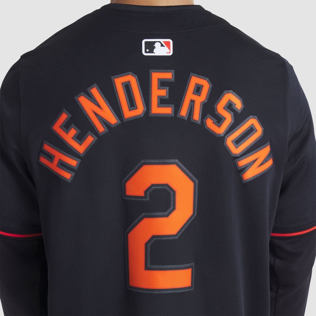 Gunnar Henderson Baltimore Orioles Nike Alternate Limited Player Jersey - Black | MLB Fan Gear