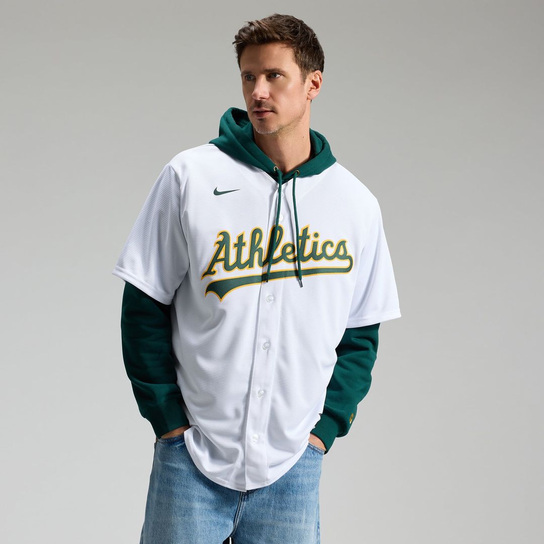 Nick Kurtz Athletics Nike Home Replica Jersey - White | MLB Fan Gear