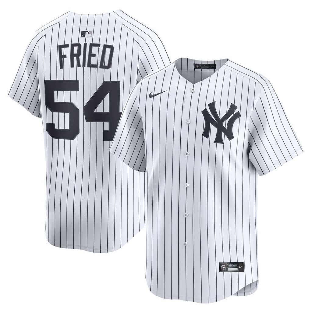Max Fried New York Yankees Nike Home Limited Player Jersey - White | MLB Fan Gear